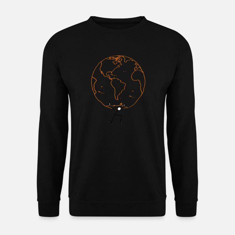 EARTH02 - Unisex Pullover - Schwarz