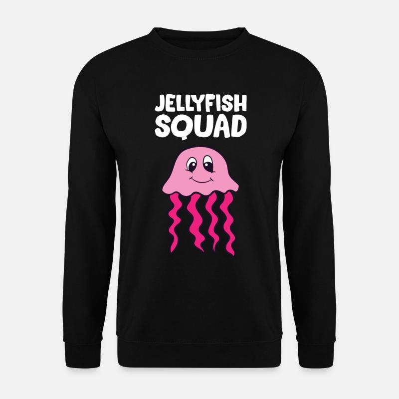 Qualle - Jellyfish Squad - Unisex Pullover - Schwarz