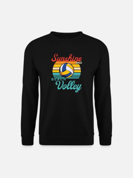 Design Beach Volleyball - Unisex Sweatshirt - black