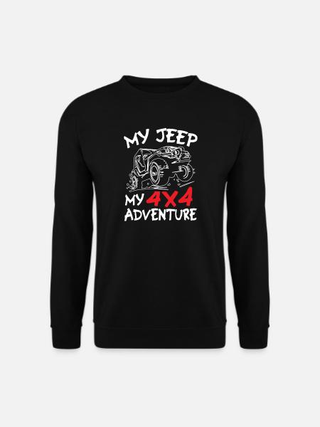 My Jeeps My Adventure - Unisex Sweatshirt - black