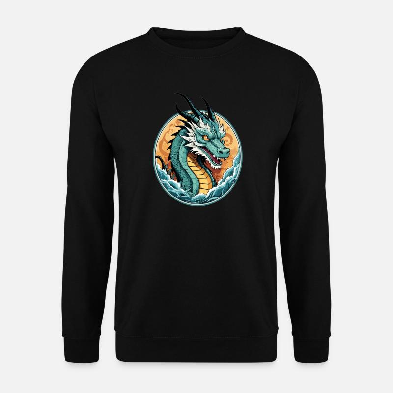 See Drachen - Unisex Pullover - Schwarz