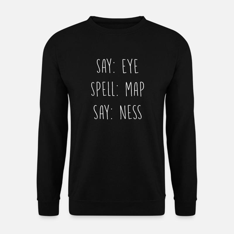 Spelling Game - Unisex Pullover - Schwarz
