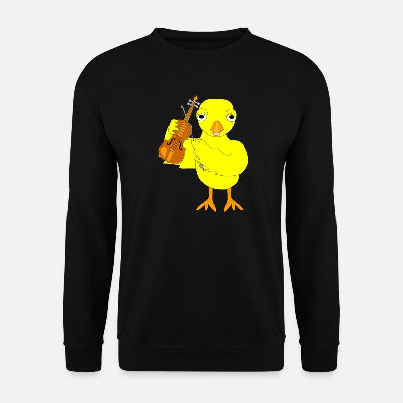 Violin Chick - Unisex Sweatshirt - black