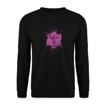 Rio de Janeiro | Christo - Sweat-shirt Unisexe - noir - Devant - Alina (178cm) & Michal (187cm)