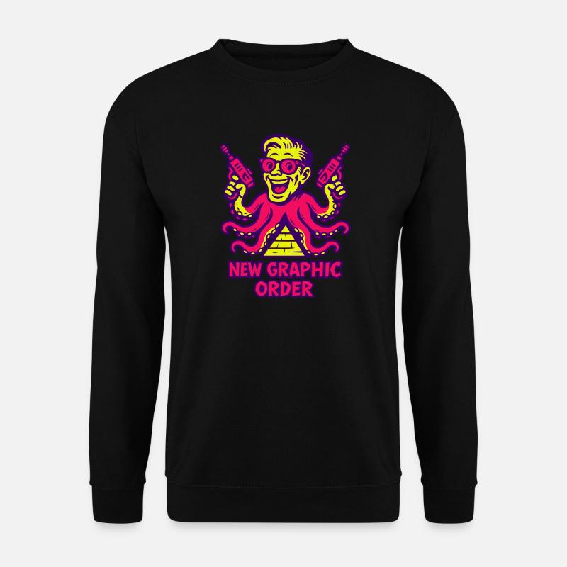 New Graphic Order Supermotiv - Unisex Pullover - Schwarz