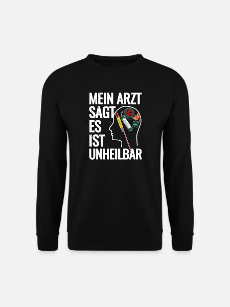 Fireworks in the head - Unisex Sweatshirt - black