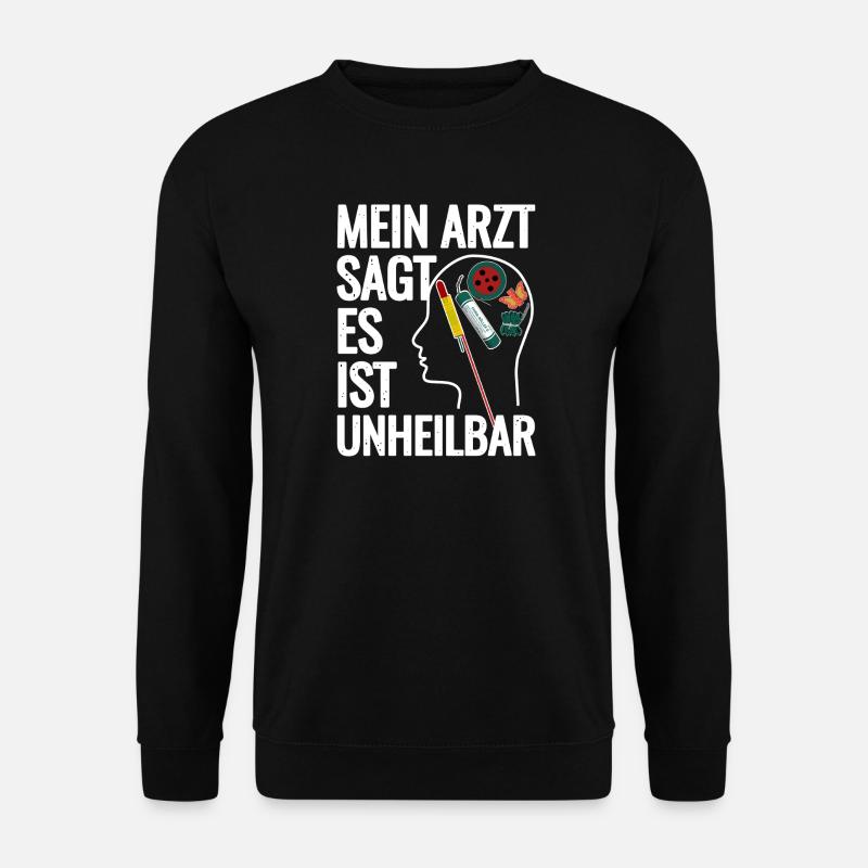 Feu d’artifice dans la tête - Sweat-shirt Unisexe - noir