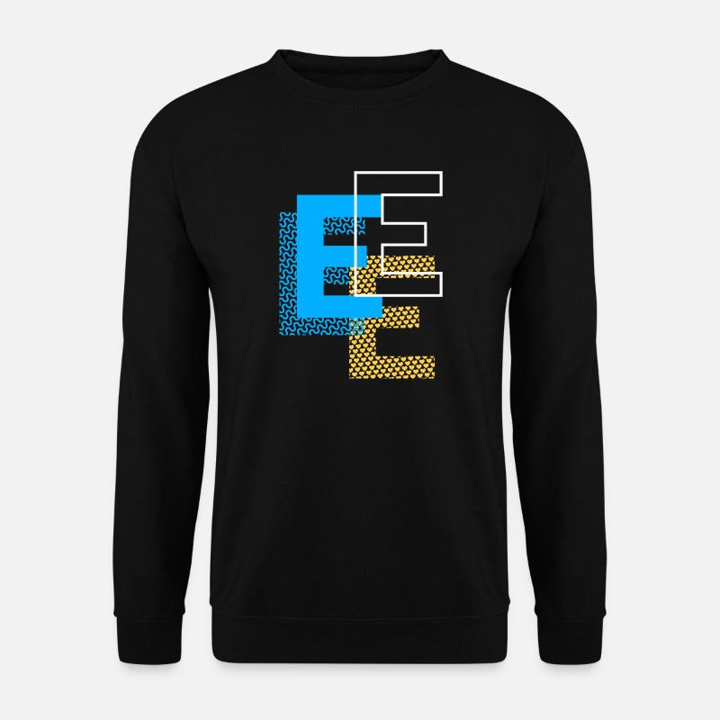E Design - Unisex Sweatshirt - black