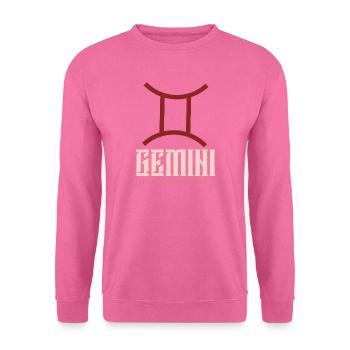 Gemini - Unisex Sweatshirt - pink - Front