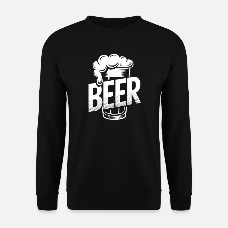 Beer - Cool Beer Logo - Unisex Sweatshirt - black