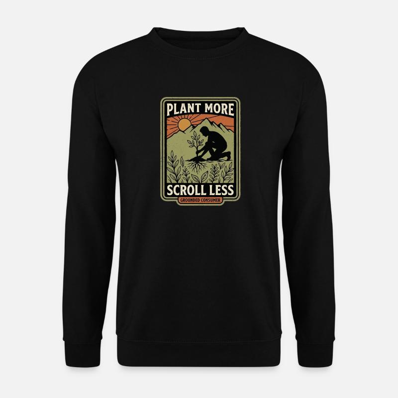 Grounded Consumer - Unisex Sweatshirt - black