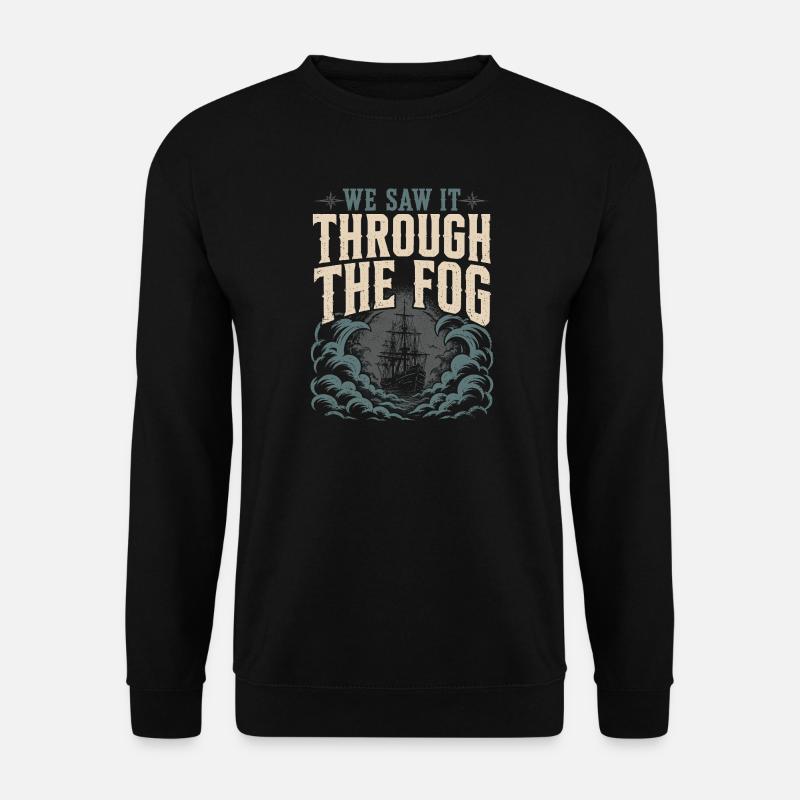 Ghost Ship Cursed Ship Maritime Spirit - Unisex Sweatshirt - black