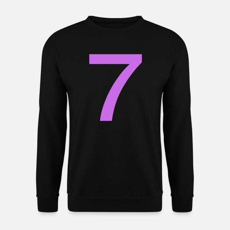 7 - Unisex Pullover - Schwarz