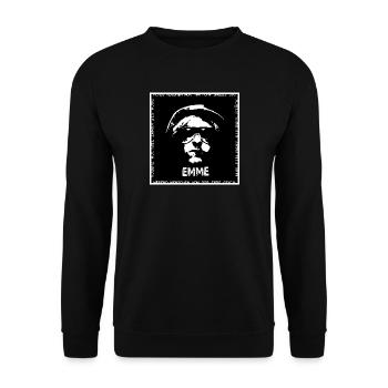 EMME FACEOFF - Unisex Sweatshirt - black - Front - Alina (178cm) & Michal (187cm)