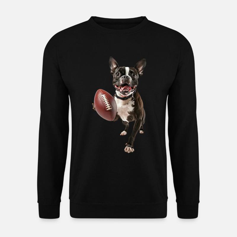 Boston Terrier - Unisex Sweatshirt - black