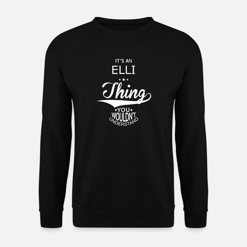 Elli - Unisex Pullover - Schwarz