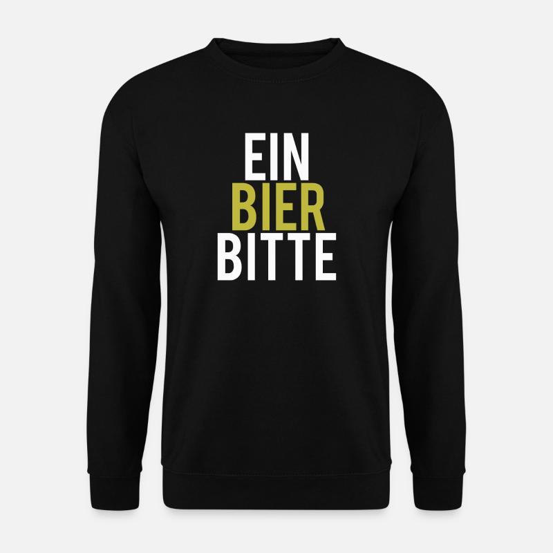 A beer please - Unisex Sweatshirt - black