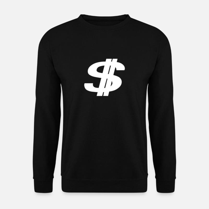 dollar - Unisex Sweatshirt - black