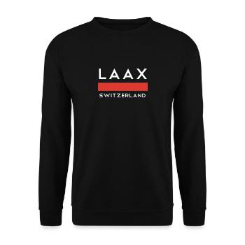 Laax - Unisex Pullover - Schwarz - Vorne - Alina (178cm) & Michal (187cm)