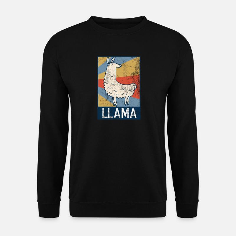 lama - Unisex Sweatshirt - black