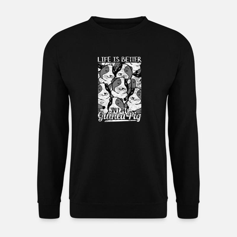 meerschwein - Unisex Pullover - Schwarz