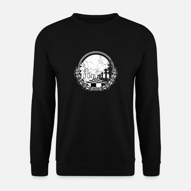 échecs - Sweat-shirt Unisexe - noir