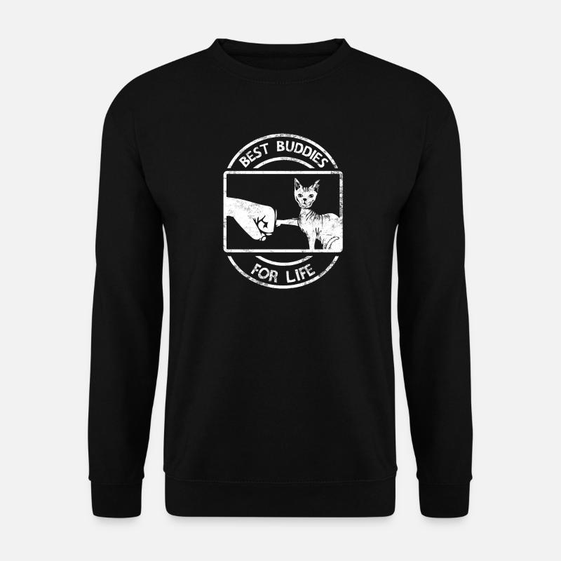 sphynx cat - Unisex Sweatshirt - black