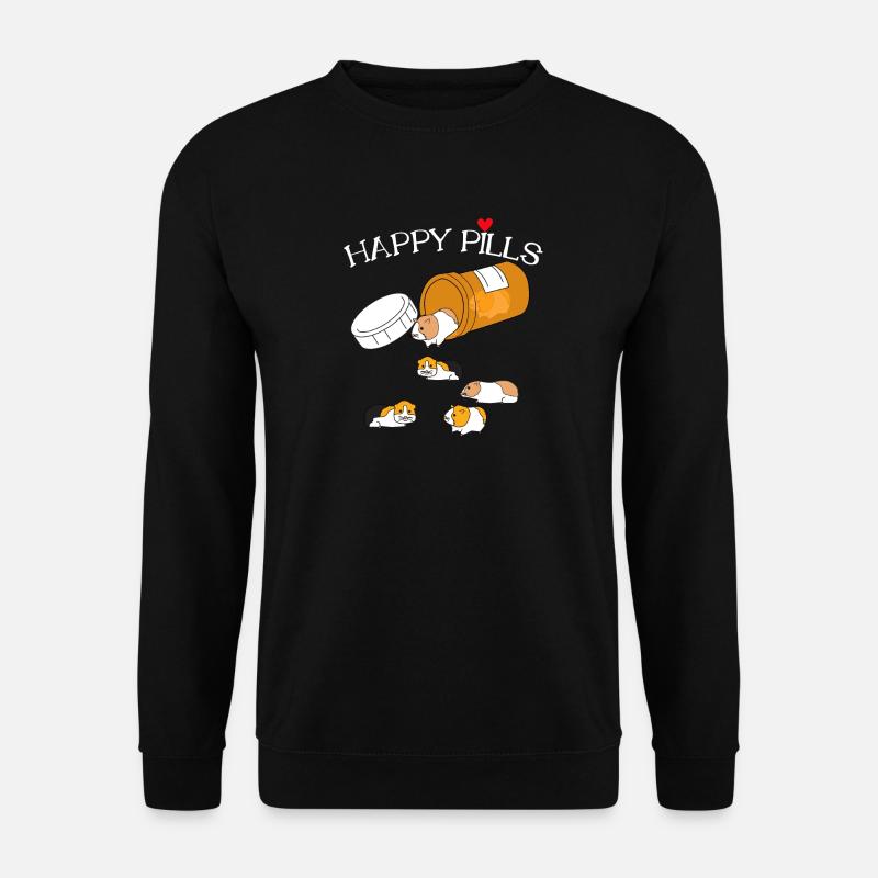 meerschweinchen - Unisex Pullover - Schwarz