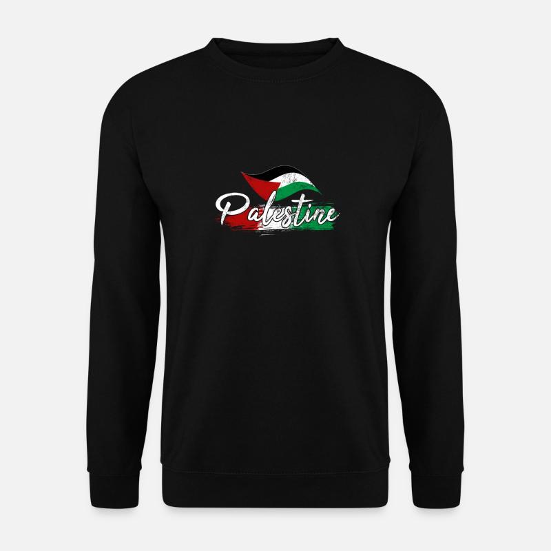 Palestine - Sweat-shirt Unisexe - noir