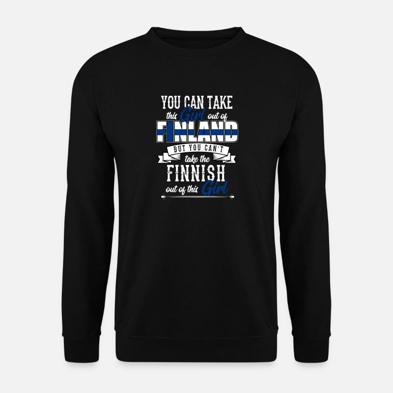Finland - Unisex Sweatshirt - black