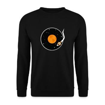 Enregistrer de la musique - Sweat-shirt Unisexe - noir - Devant - Alina (178cm) & Michal (187cm)