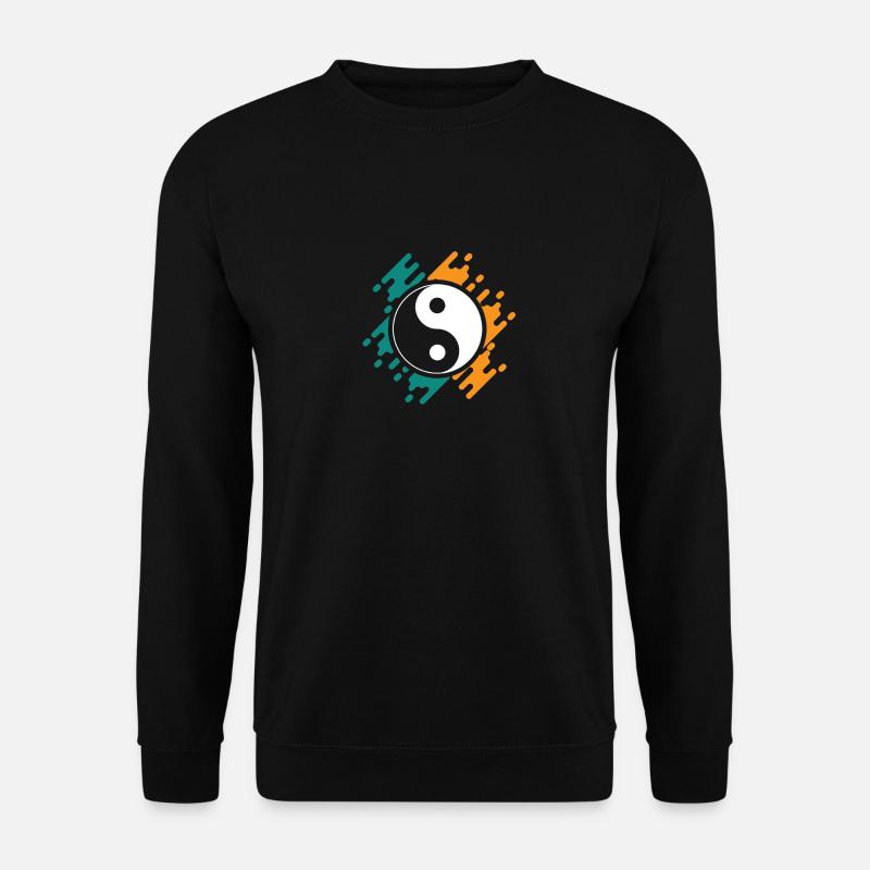 Yin yang - Unisex Pullover - Schwarz