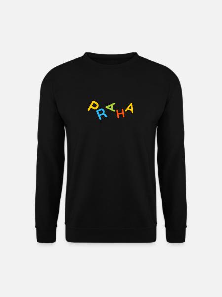 Praha Prag Prague Souvenir Geschenkidee Czech - Unisex Pullover - Schwarz