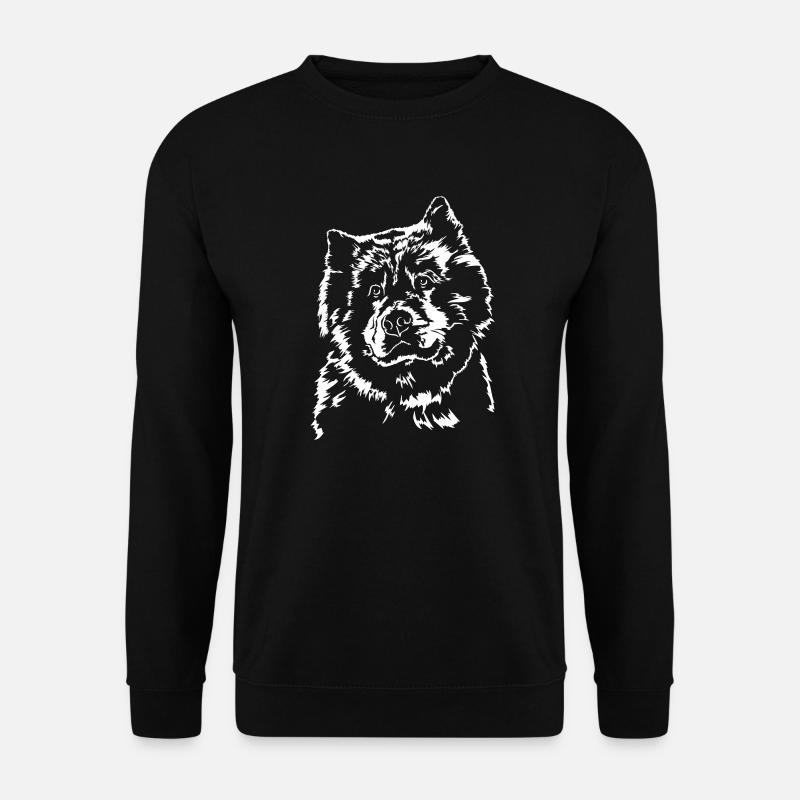 EURASIER Portrait Wilsigns - Unisex Pullover - Schwarz