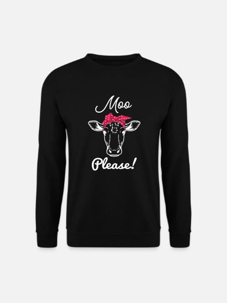 Bauern Landwirt Landwirtschaft Bäuerin Geschenk - Unisex Pullover - Schwarz