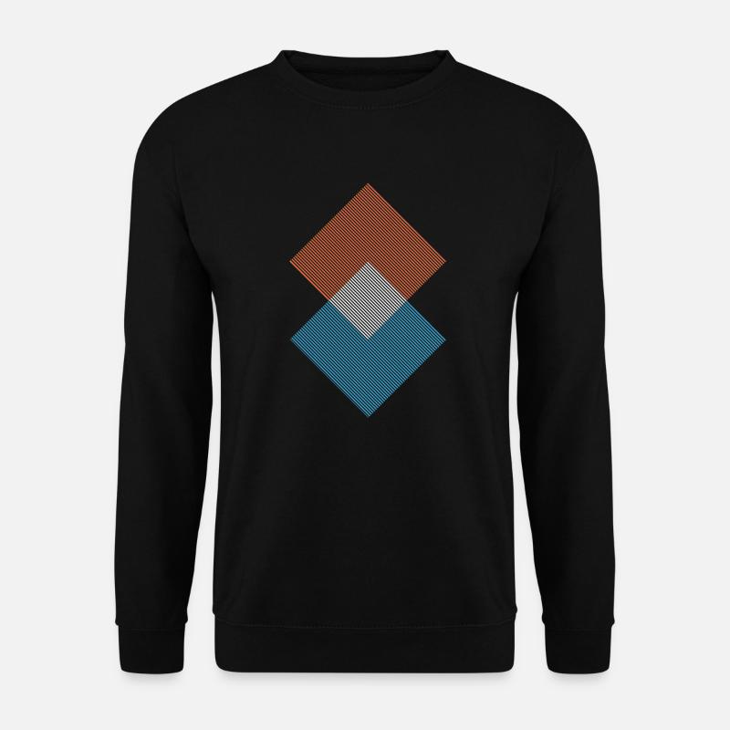 Geometric shapes - Unisex Sweatshirt - black