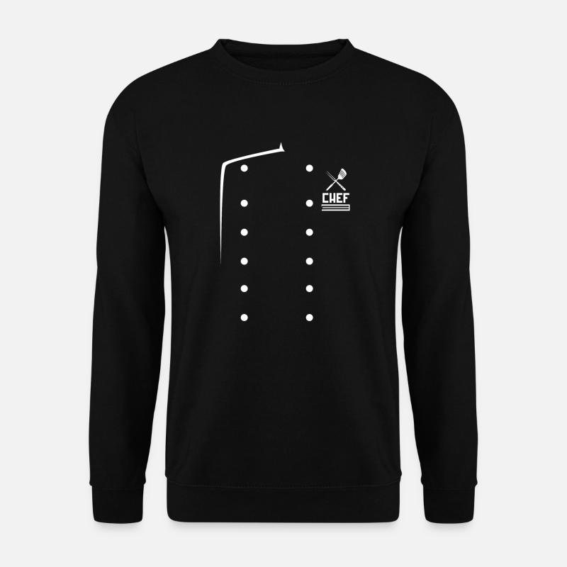 Chef Chef Uniform Chef Jacket Cooking Gift - Unisex Sweatshirt - black