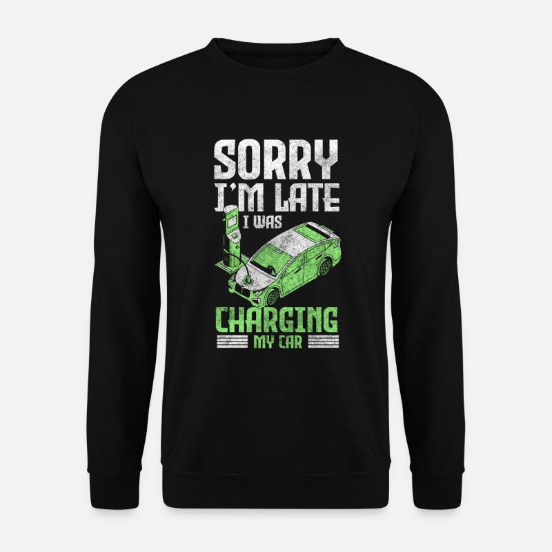 E-Auto Innovation - Unisex Pullover - Schwarz