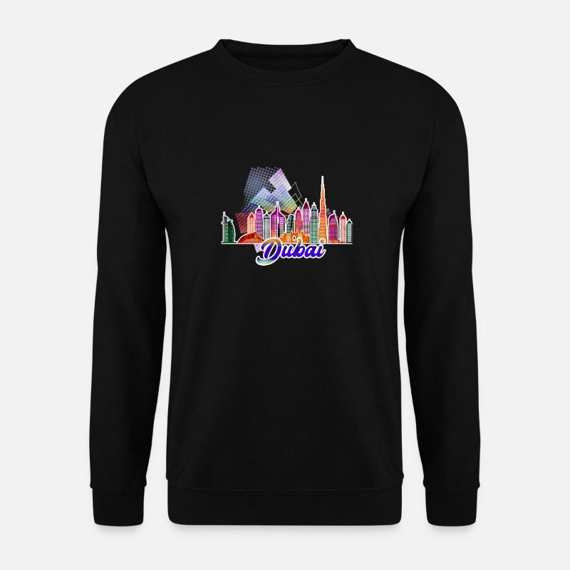 dubai 4 j - Unisex Pullover - Schwarz