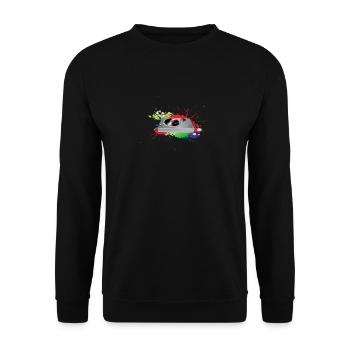 tourner la table groupe de musique 5 F - Sweat-shirt Unisexe - noir - Devant - Alina (178cm) & Michal (187cm)
