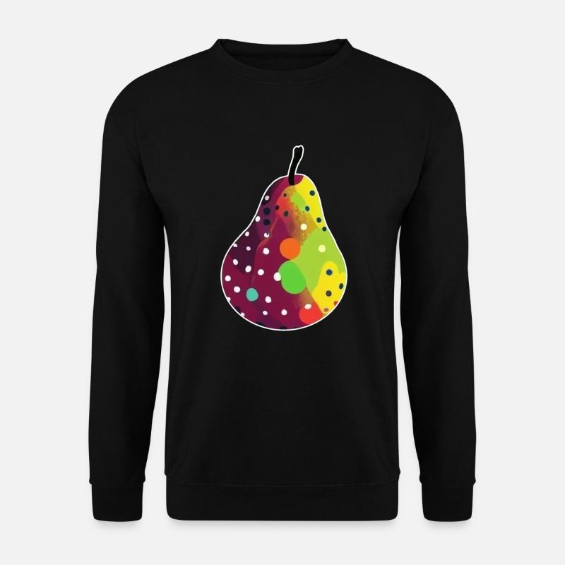 PEAR POP ART - Unisex Sweatshirt - black