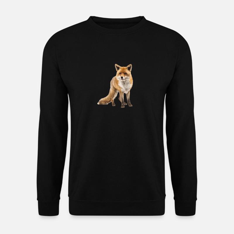 Fox - Unisex Sweatshirt - black