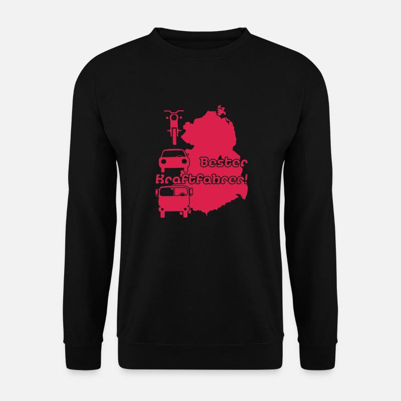Bester Kraftfahrer Ostdeutschland - Unisex Pullover - Schwarz