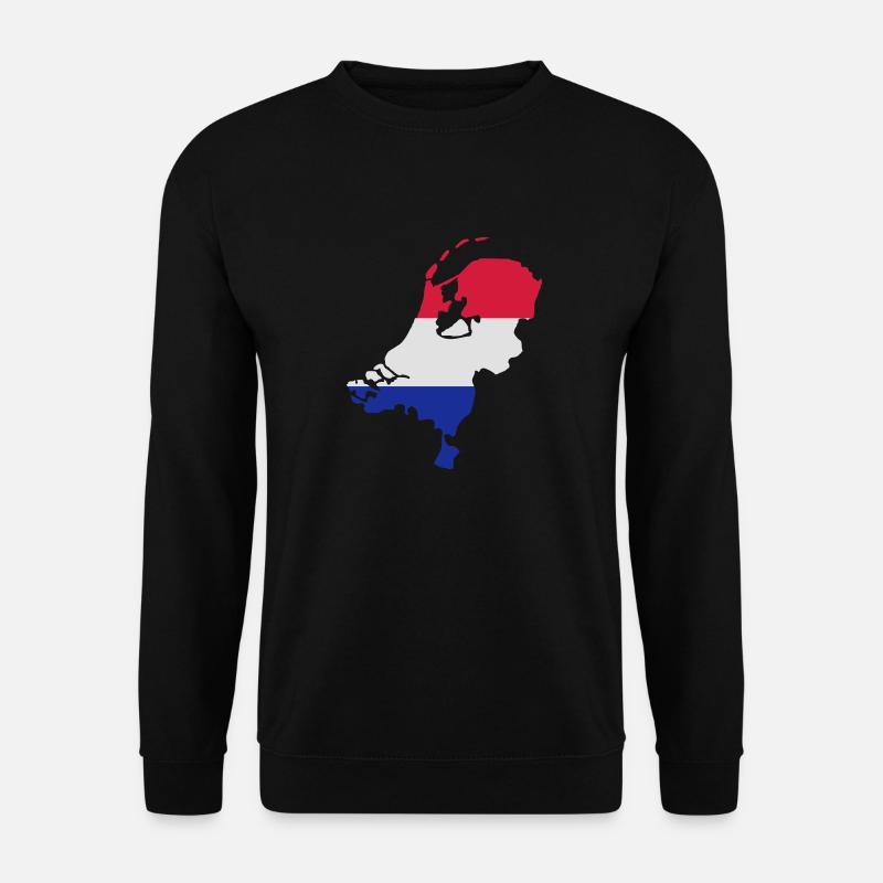Niederlande - Holland - Unisex Pullover - Schwarz