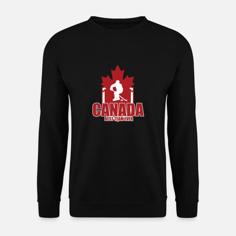 Canada Hockey - Unisex Pullover - Schwarz
