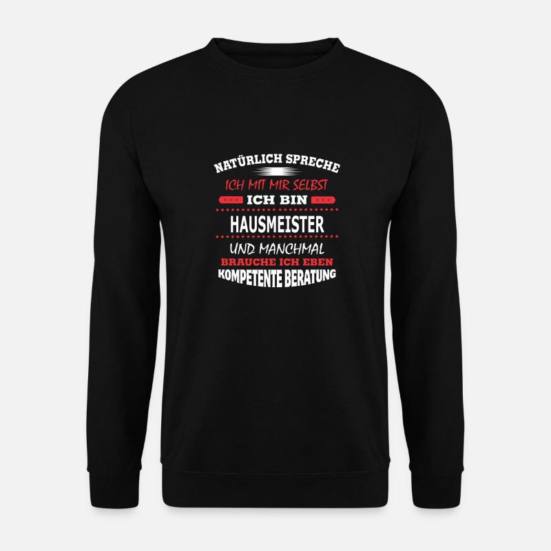 HAUSMEISTER - Unisex Pullover - Schwarz