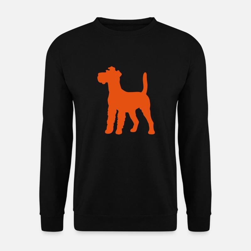 Irish Terrier Umhängetasche - Unisex Pullover - Schwarz