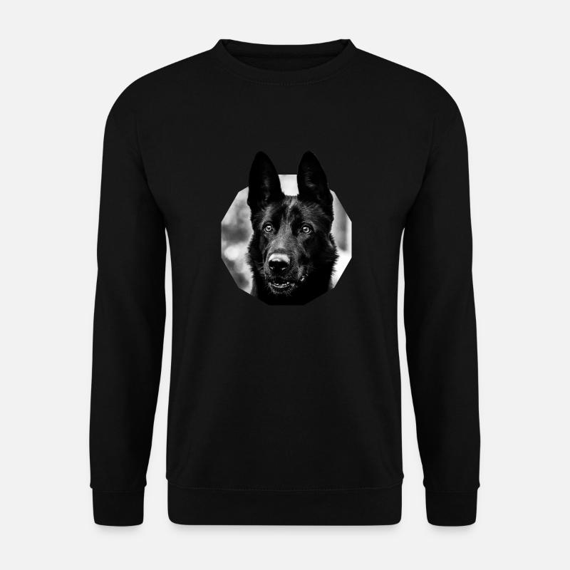 German shepherd - Unisex Sweatshirt - black