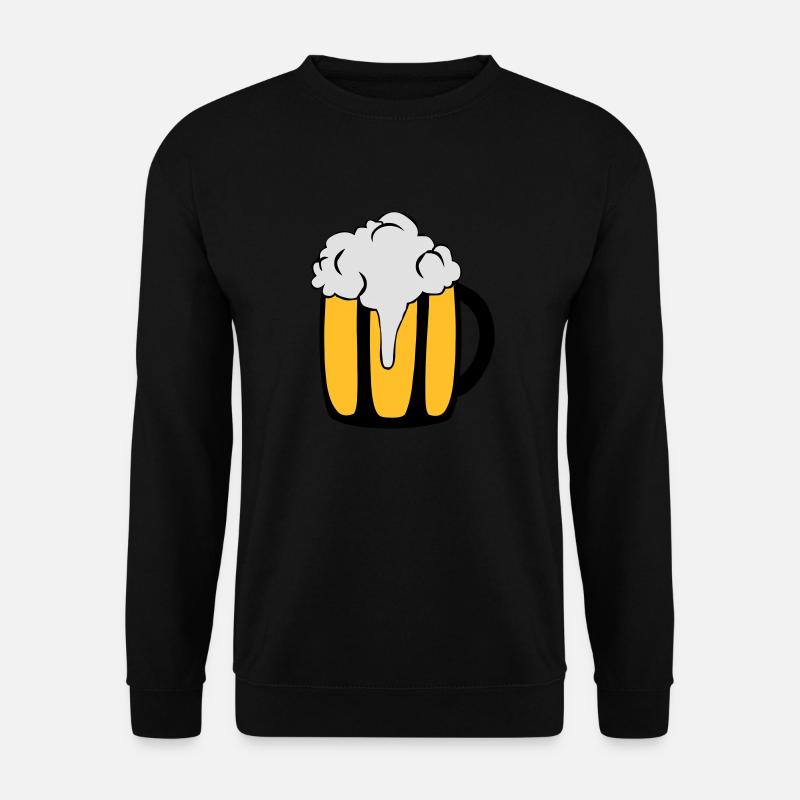 Bierglas - Unisex Pullover - Schwarz