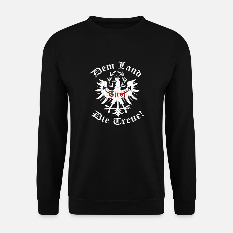 Dem Land Tirol die Treue - Unisex Pullover - Schwarz